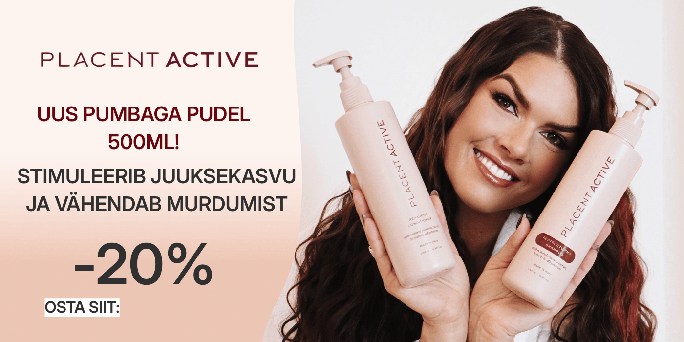 Placent active pumbaga tooted mobiil Banneri pilt