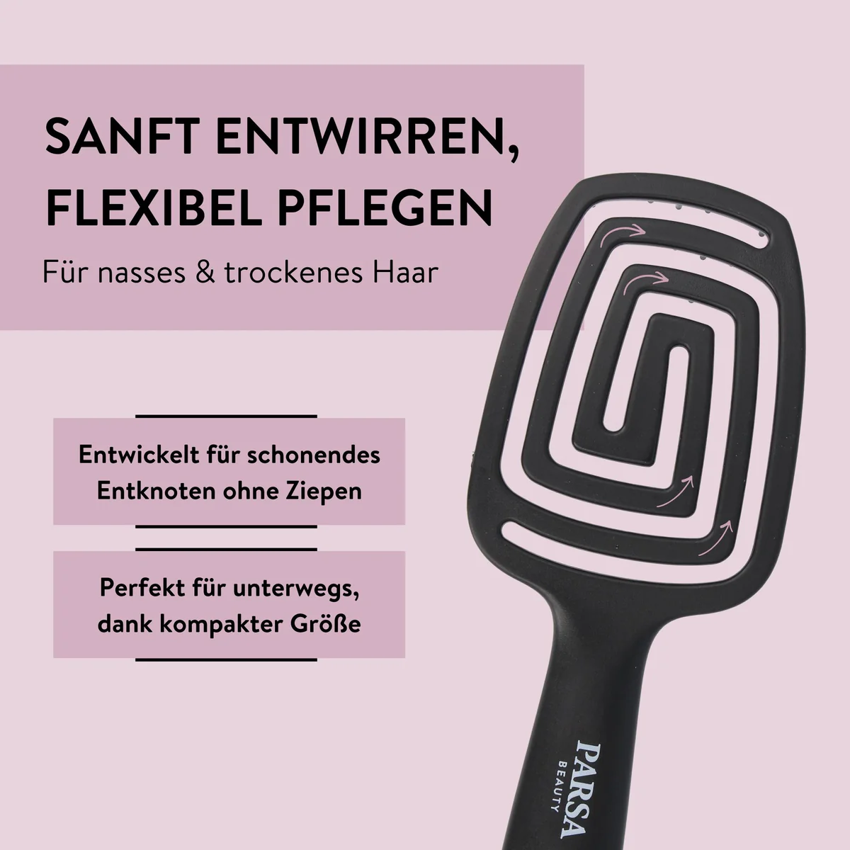 Parsa Beauty juuksehari spiraal LOV.U - Pilt 5