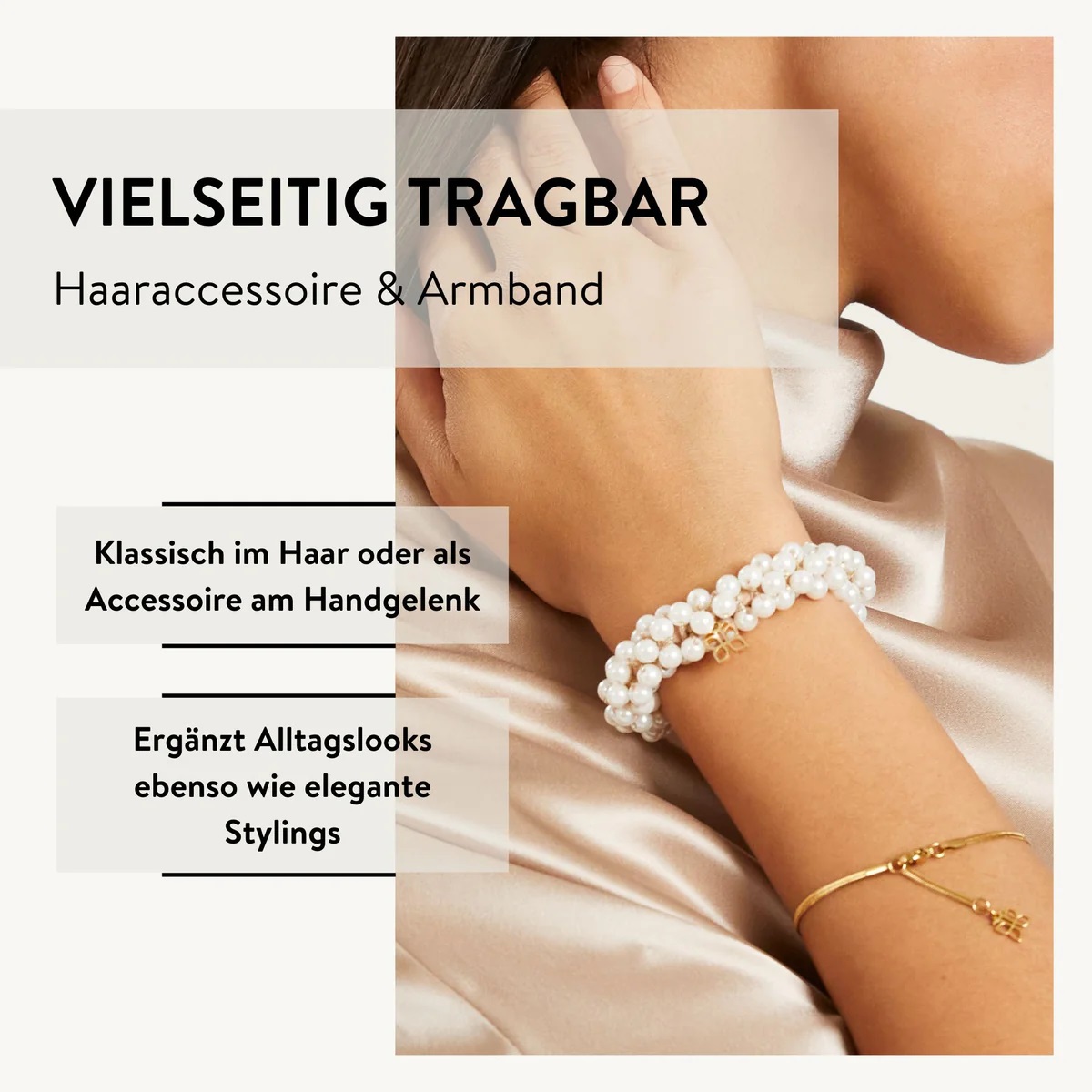 Parsa Beauty juuksekumm pärlitega - Pilt 3