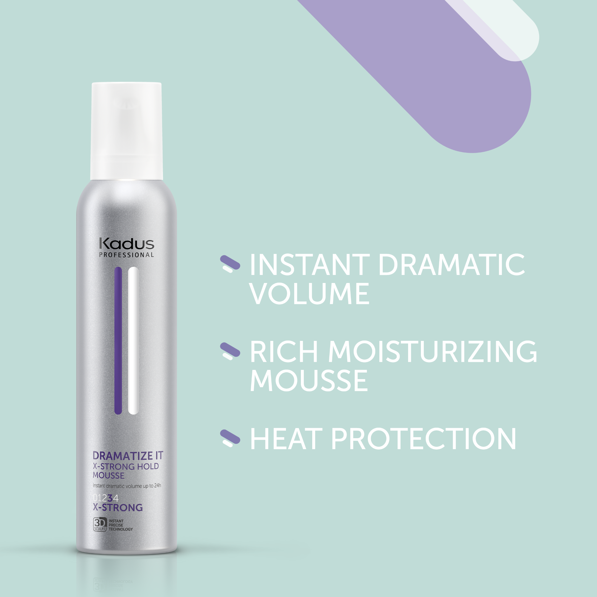 Kadus Professional Dramatize It ekstra tugev juuksevaht 200ml - Pilt 2