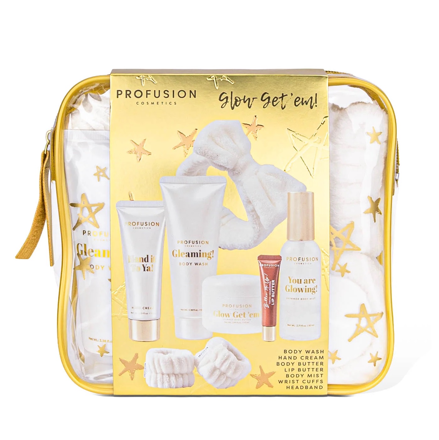Profusion Glow Get Em! Body Care Gift Set komlplekt