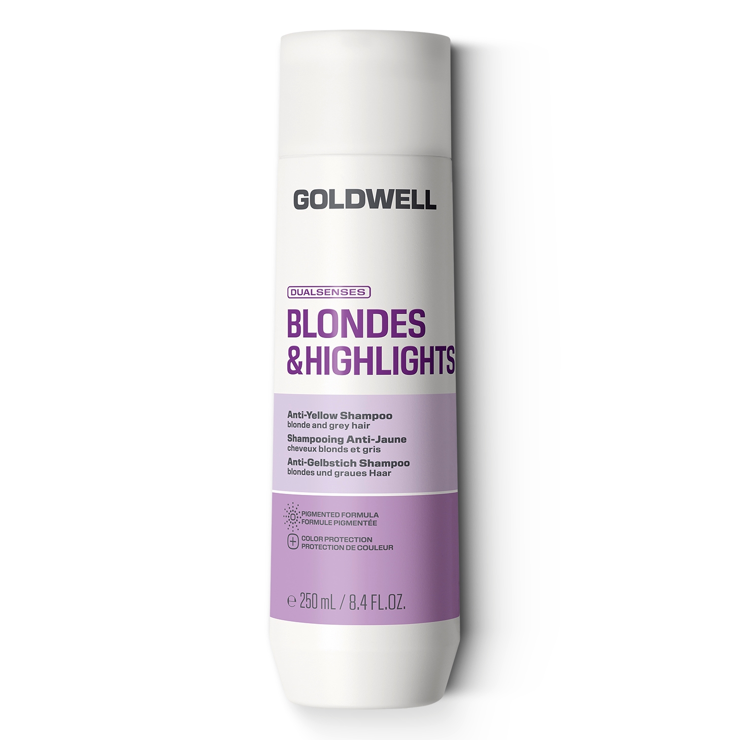 Goldwell Dualsenses Blondes&Higlights Anti-Yellow kollasust vähendav šampoon 250ml