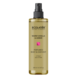 Ecolatier lõhnastatud keha- ja juuksesprei Warm Vanilla & Amber 200 ml