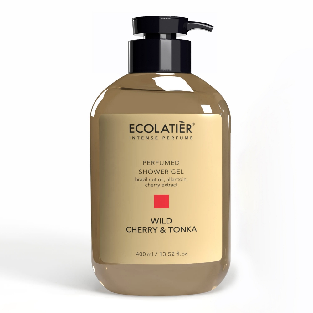 Ecolatier lõhnastatud dušigeel Wild Cherry & Tonka 400 ml