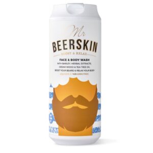 Mr. Beerskin keha- ja näopesugeel Boost & Relax 440 ml